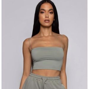 Meshki yvonne crop top